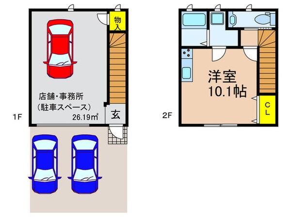 Ｒａｓｓｕｒｅｒ大山崎の物件間取画像